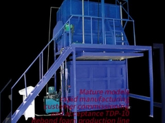 Köpük parçalama Rebond kazan geri dönüşüm hattı Rebond köpük üretimi geri dönüşüm PU blok makinesi