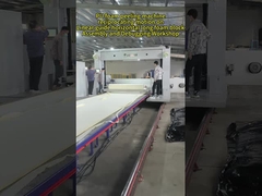 PU köpük kesme makinesi, döngü bölücü makinesi işlevi olan yeni bir makine modeli.