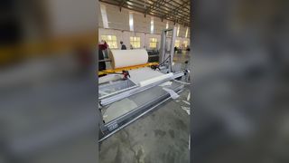TDPA-2300 CNC Köpük Soyma Makinesi 1-30 mm Kalınlık 0-130 m/dk PU Silindirik Köpük Ruloları için