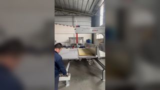 TDC-4 Köpük Dikey Kesme Makinesi 2.38kw EPE İnci Pamuk ve Multi-m için PU Köpük Blok Şerit Kesici