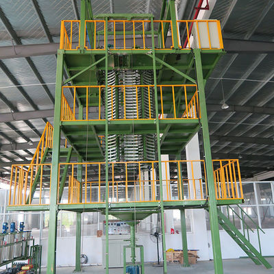PE EPE İnci Pamuk Otomatik Dikey Silindirik Köpükleme Makinesi 3000kg/saat