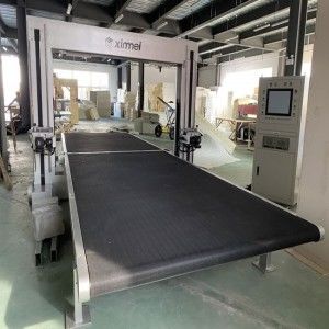 Çift Titreşimli Köpük Profil Kesme Makinası Bıçak Yatay Köpük Kesme Makinası
