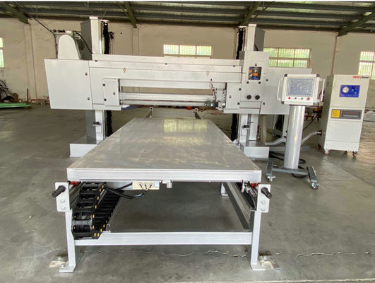 CE PU köpük 2100mm için CNC High-End Otomatik Düz Yatay Yatay Kesme Makinesi