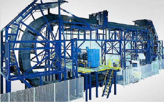 Loop köpüklü CNC kesme bölme makinesi oval-5 PU köpüklü kesme için