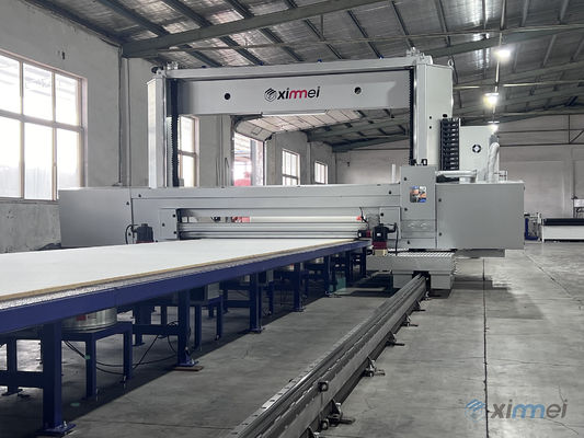 Yüksek Kesim Hassasiyeti Yol Demiryolu Düz Kesim Sonsuz Uzunluk 120 Metre Bir Saat Köpük Kesme Makinesi