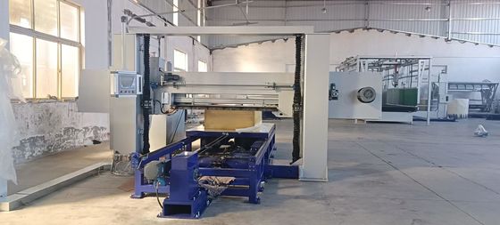 Sünger yatay dökme köpük Cnc makine blok kesicisi dökücü yüksek hassasiyet doğruluğu