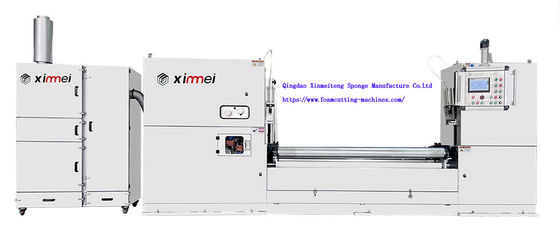 Tıbbi Levha ve Otomotiv için Özelleştirilebilir Silindirik Köpük Kesme Makinesi