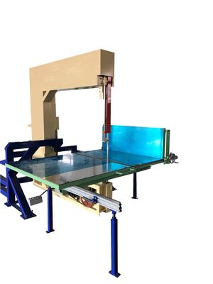 Dikey Sünger Polyurethane Köpük Kesme Makine Otomatik