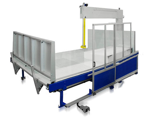 Ring Blade Sünger Dikey Düz Cnc Köpük Kesicisi Döner Çalışma Masası