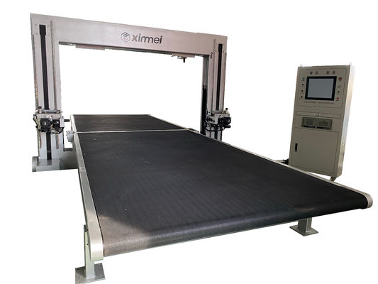 Otomatik Çift Salınımlı Blade CNC köpük kesme makinesi ± 0,5 mm 3000x2300x1300 mm bloklar için tolerans
