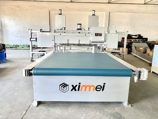Sünger PE EVA için Hassas Çift Kenar Kırpma Rebond Köpük Kesici Otomatik