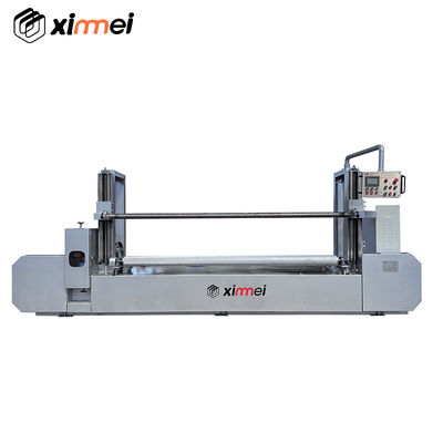Ayarlanabilir Kalınlık Yüksek Hassasiyetli CNC Köpük Soyucu PU Silindirik Köpük Rulo İçin Ayarlanabilir
