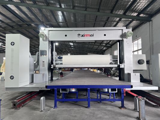2200mm Genişlik ±0.05mm Toleranslı Köpük Yatay Dilimleme Makinesi, Uzun Levha Sünger Kesimi ve PU Köpük Kesme Makinesi Laminasyonu için
